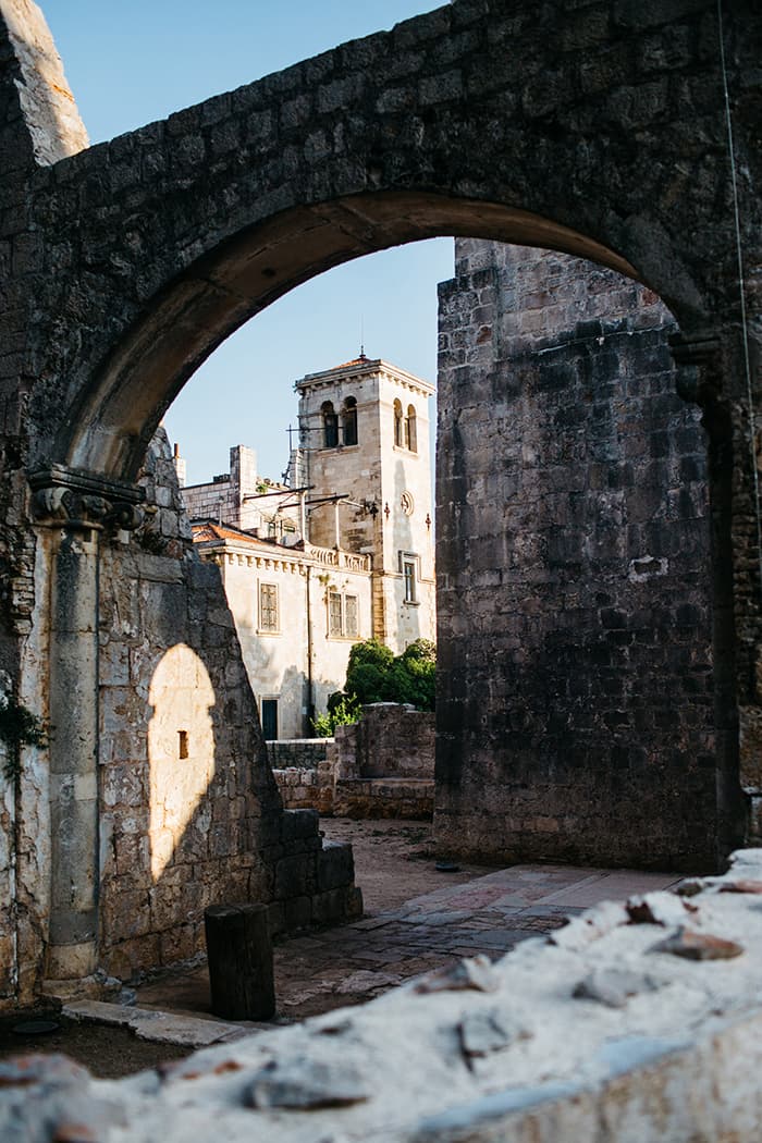 buildings near monastery
