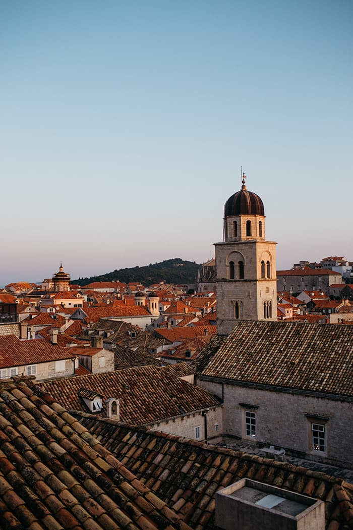 franciscan church and monastery from city walls