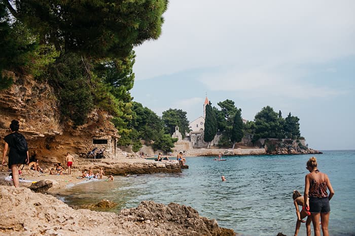 beach bijela kuća